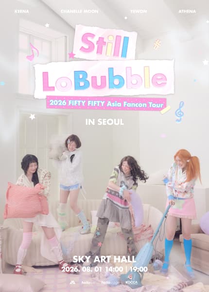 2026 FIFTY FIFTY Asia Fancon Tour in Seoul [Still Lobubble]