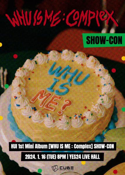 HUI 1st Mini Album SHOW-CON: WHU IS ME: Complex