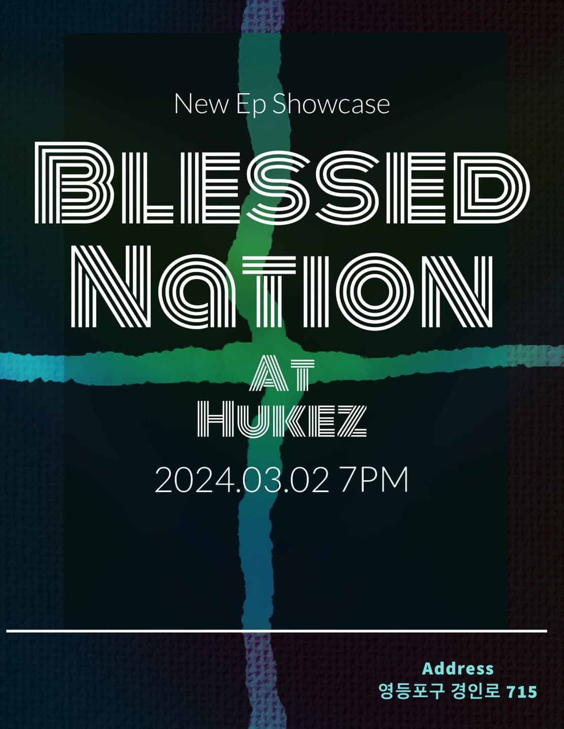 Born to be blessed 쇼케이스