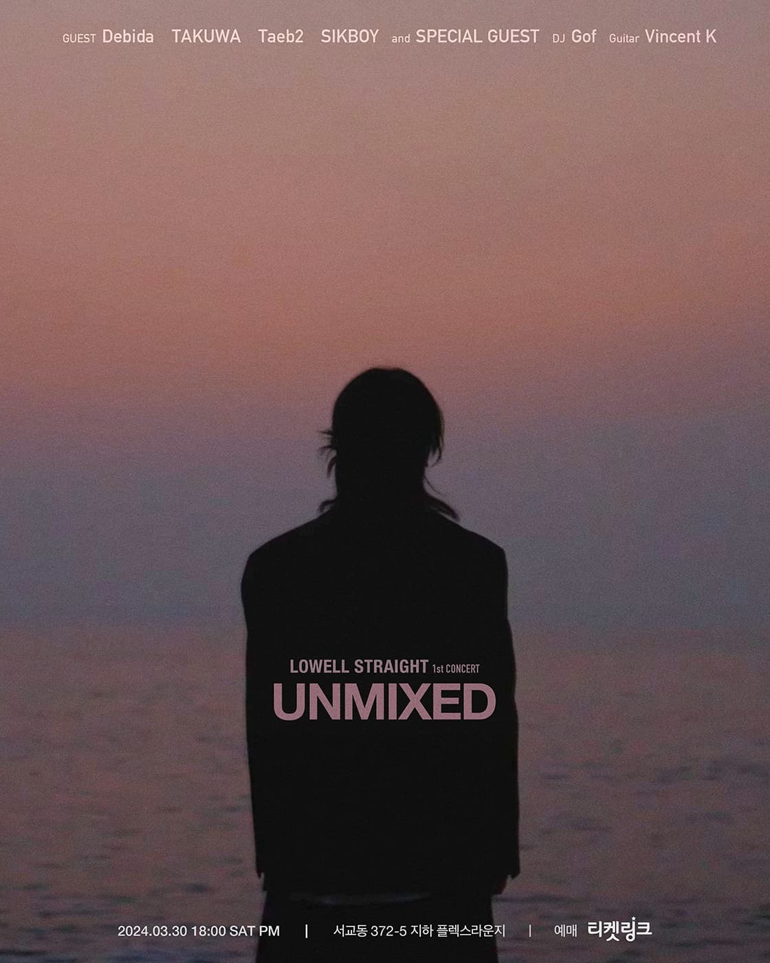 LOWELL STRAIGHT 1st CONCERT: UNMIXED