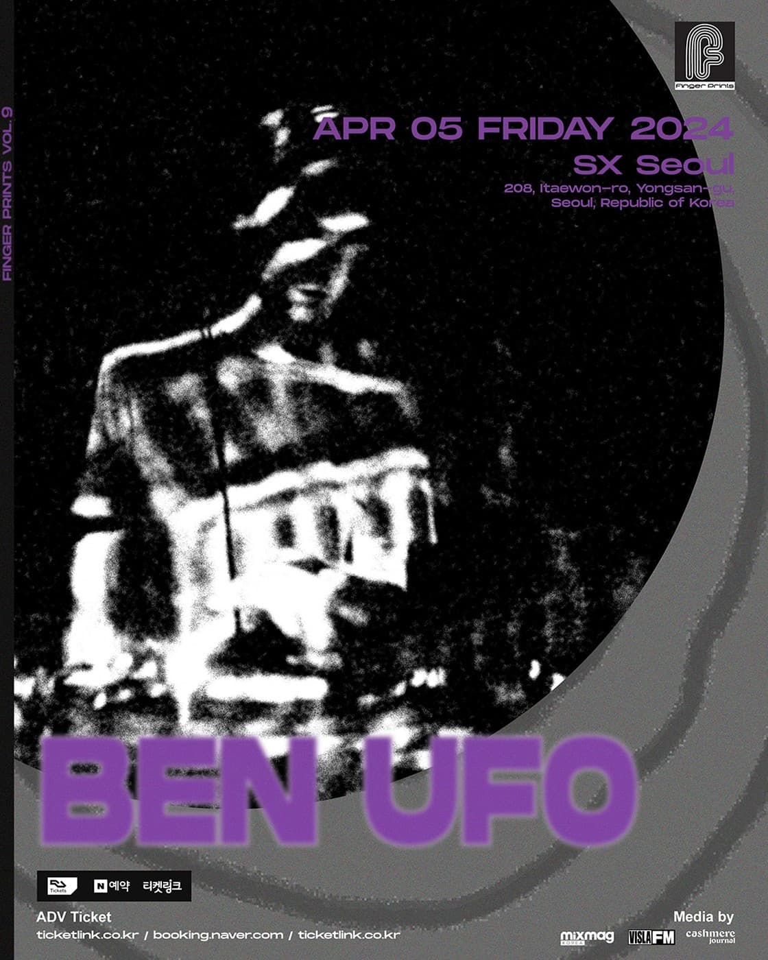Fingerprints V.9 Ben UFO in Seoul with Neighbors