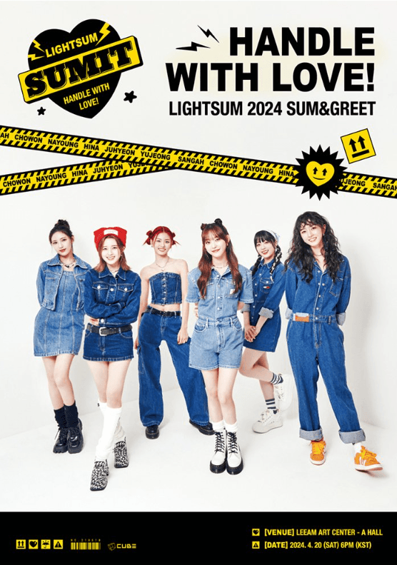 LIGHTSUM, SUM & GREET: HANDLE WITH LOVE!
