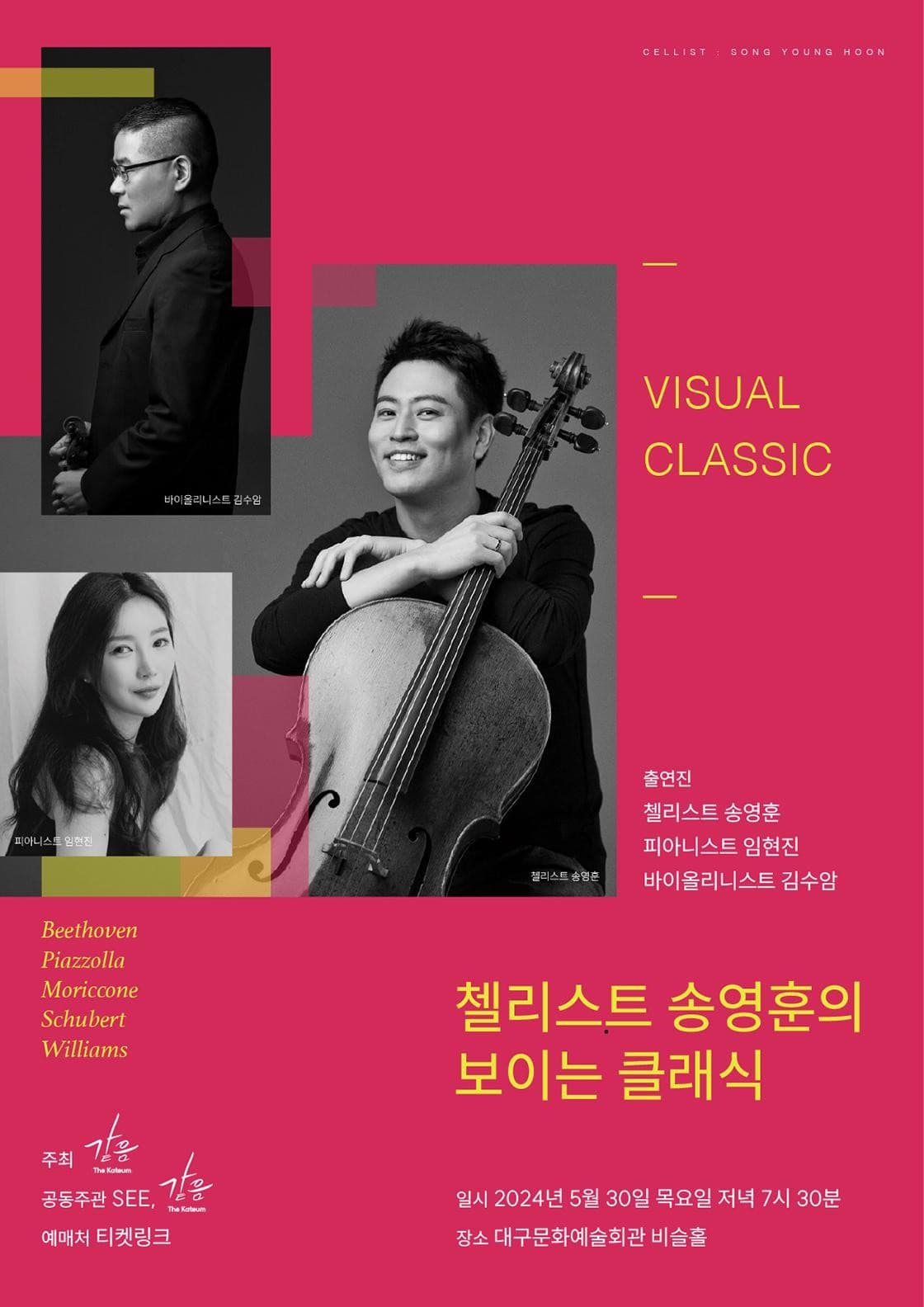 첼리스트 송영훈의 보이는 클래식 [대구]