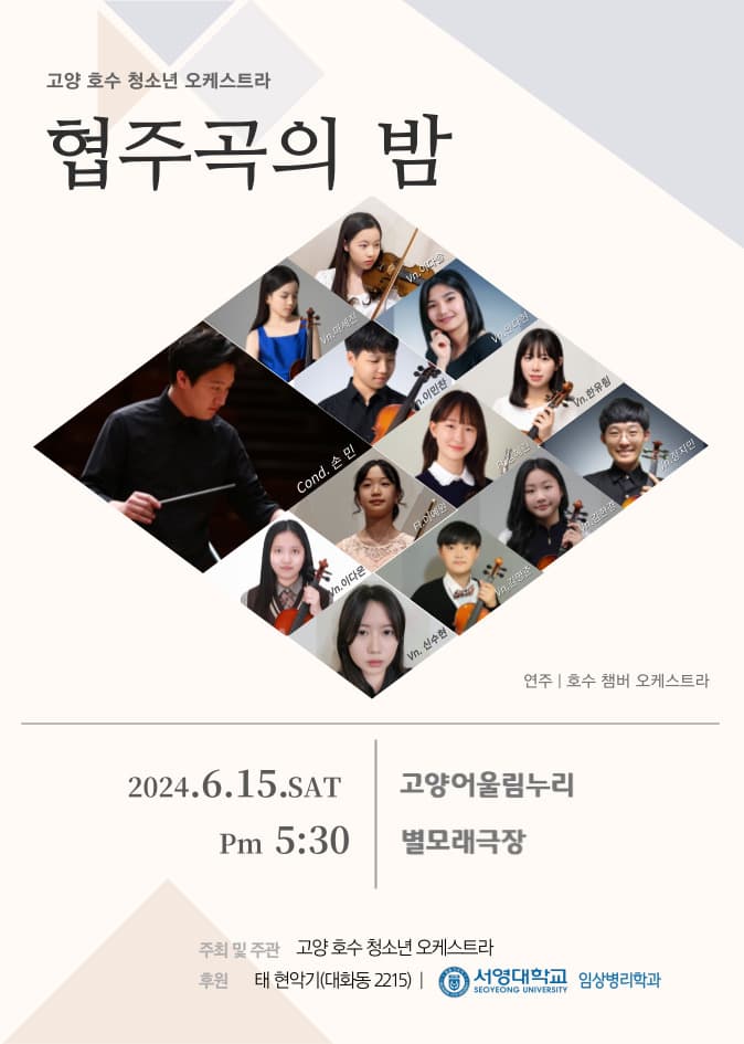 고양호수청소년 오케스트라, 협주곡의 밤 [고양]