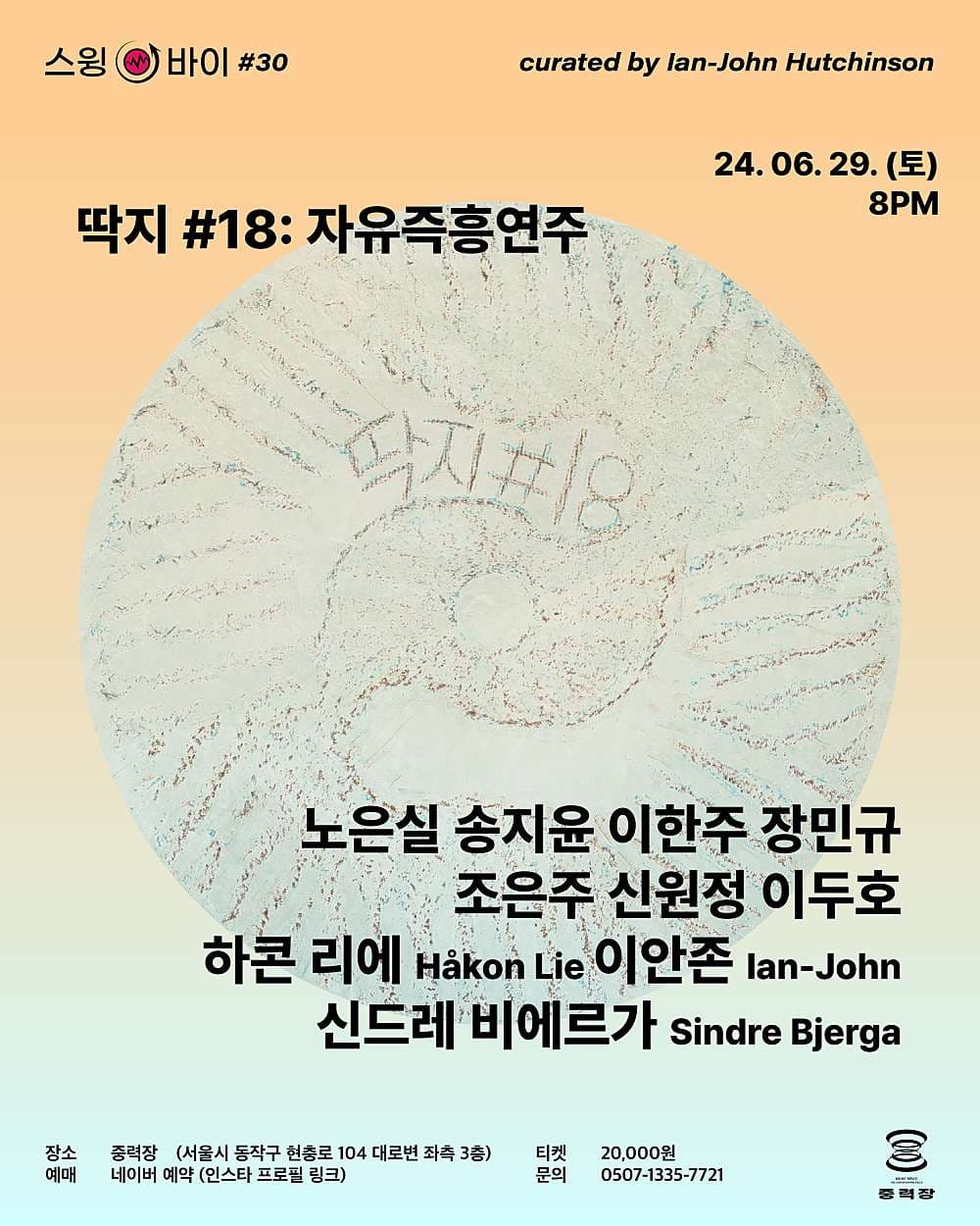 서른번째 스윙-바이, 딱지