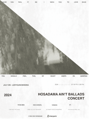 HOSADAMA, AIN'T BALLADS CONCERT