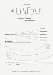 live concert, kinfolks: Rolling hall Ⅹ BØJEONG