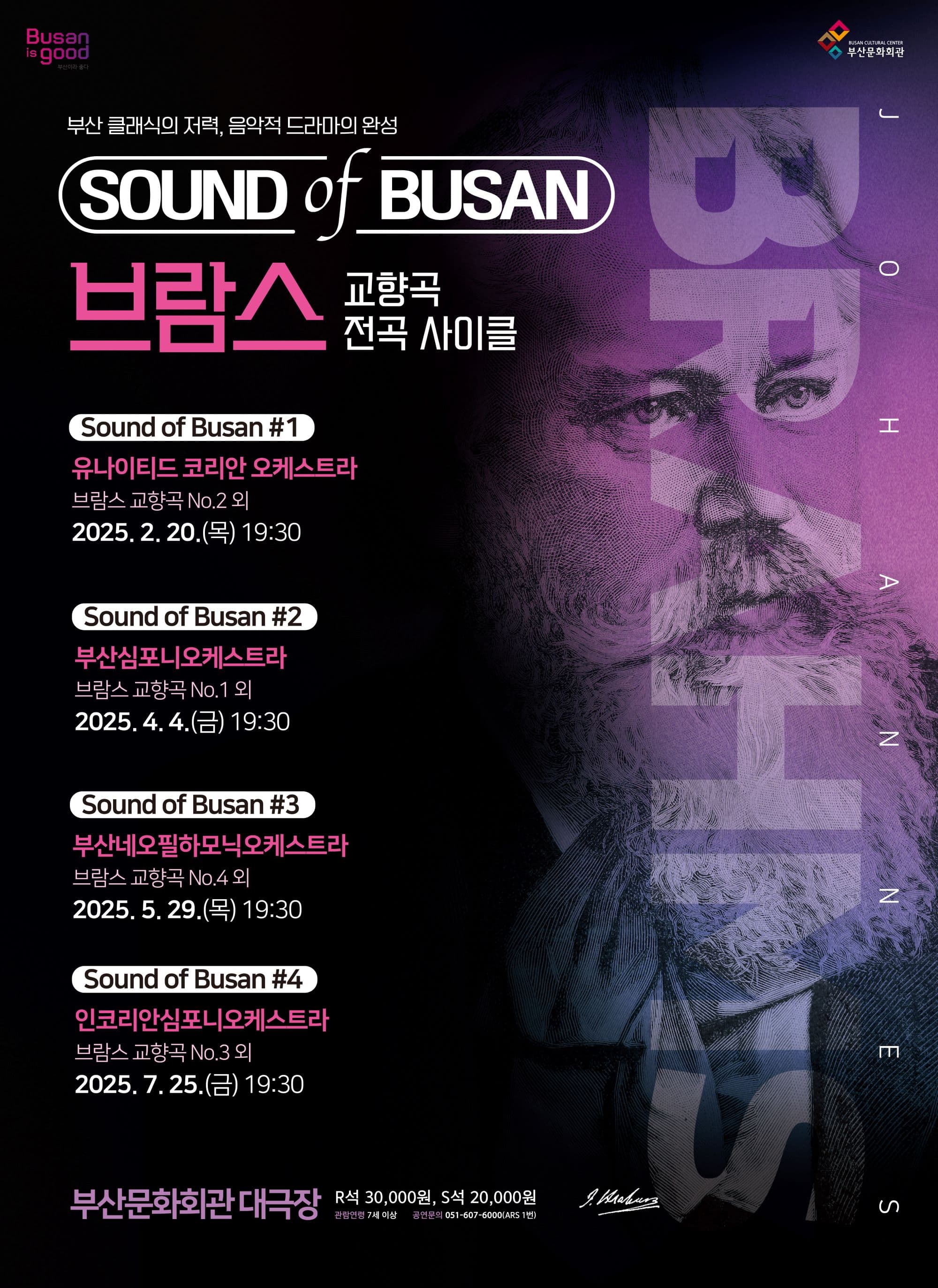 Sound of Busan #4: 브람스 사이클 (교향곡 제3번 외)