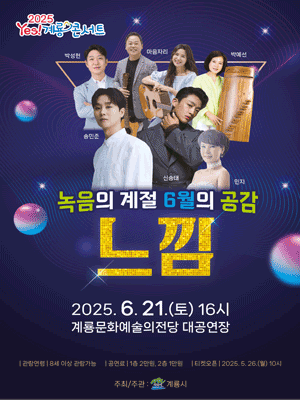 녹음의 계절 6월의 공감, 느낌: Yes! 계룡 콘서트