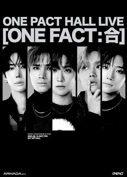 ONE PACT (원팩트) HALL LIVE, ONE FACT: 합