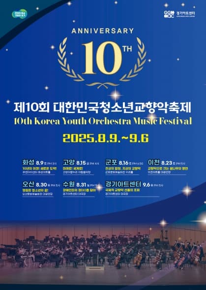 제10회 대한민국 청소년교향악 축제 (09.06) [수원]