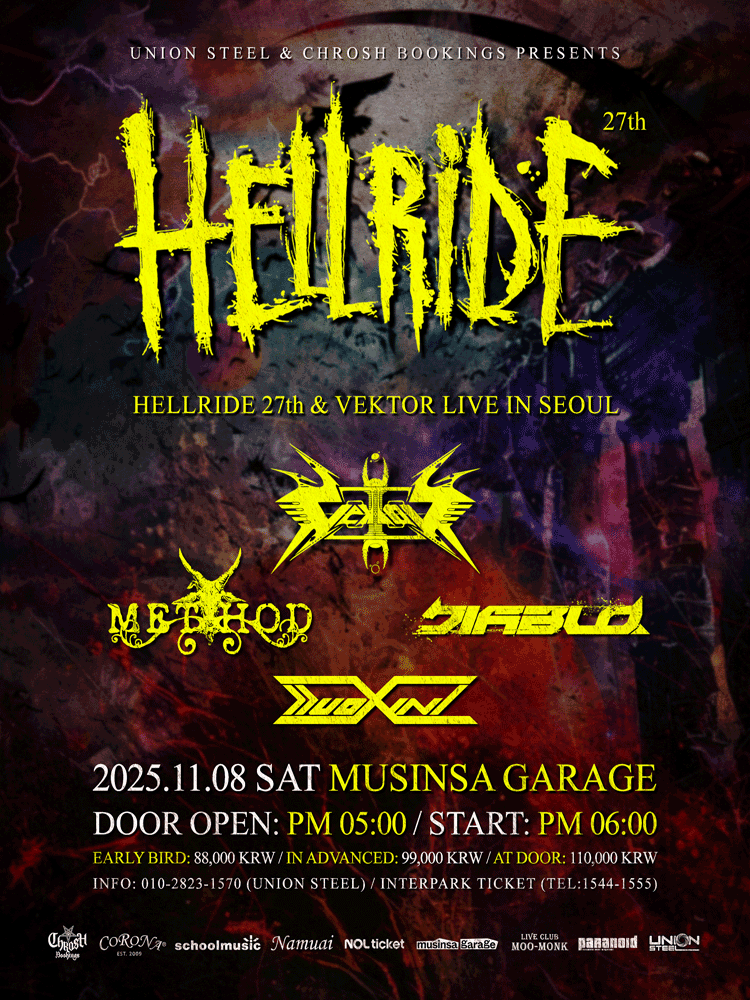 VEKTOR Live in Seoul, HELLRIDE 27th