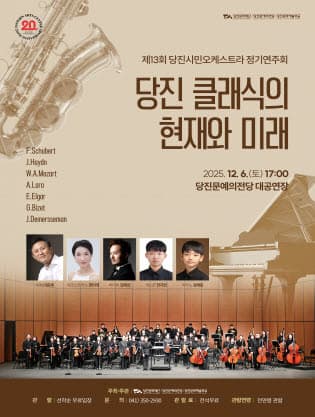 제13회 당진시민오케스트라 정기연주회: 당진 클래식의 현재와 미래