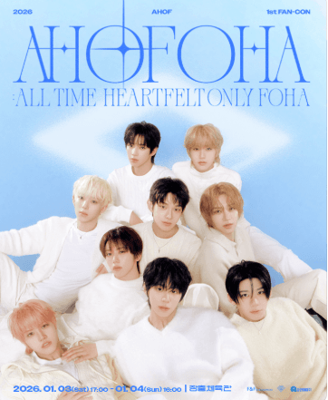 AHOF 1st FAN-CON, AHOFOHA: All time Heartfelt Only FOHA