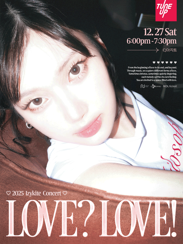 Izykite CONCERT: LOVE? LOVE!