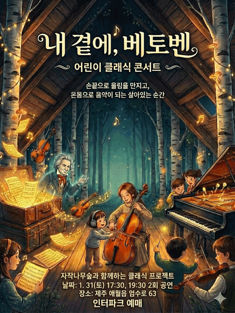 어린이 클래식 콘서트: 내 곁에, 베토벤 [제주]