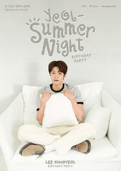LEE SUNGYEOL BIRTHDAY PARTY: Yeol-Summer Night