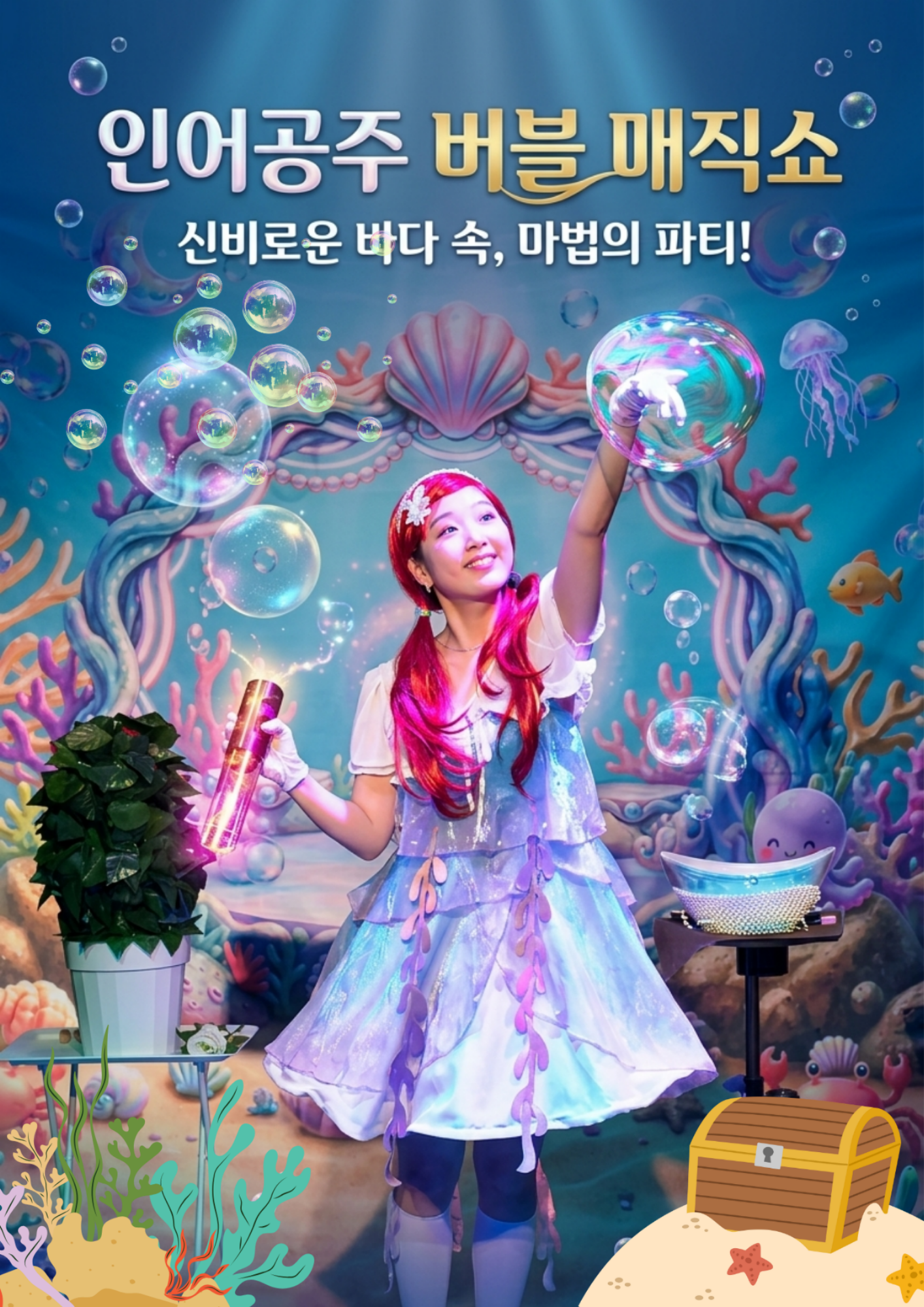 인어공주의 버블 매직쇼 [의정부]