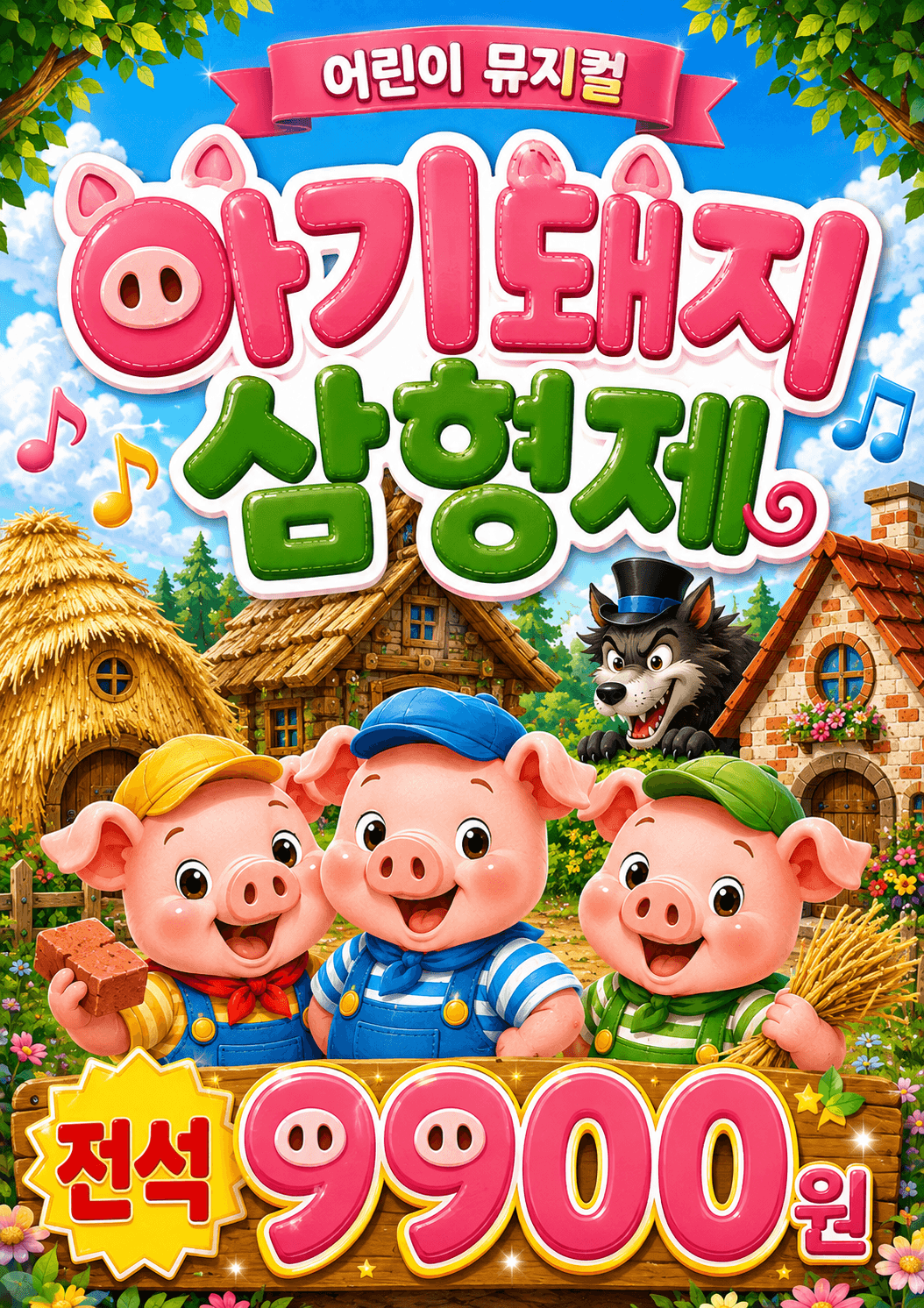 아기 돼지 삼형제 [안동]
