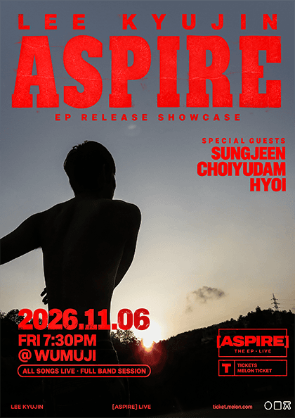 LEE KYUJIN’s EP ASPIRE RELEASE SHOWCASE