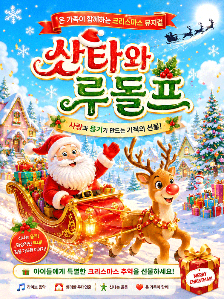 산타와 루돌프 [서울 구로]