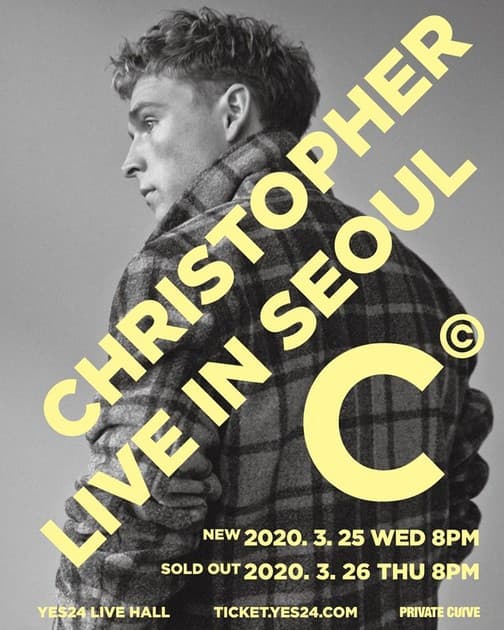 크리스토퍼 CHRISTOPHER 내한공연 : 내한공연 정보
