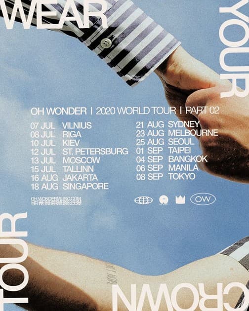 오 원더 Oh Wonder 내한공연 확정! : 내한공연 정보