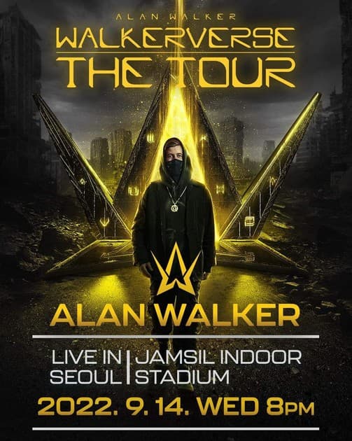 Alan Walker 내한 공연 : 내한공연 정보
