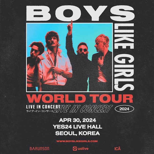 Boys Like Girls 내한공연 : 내한공연 정보