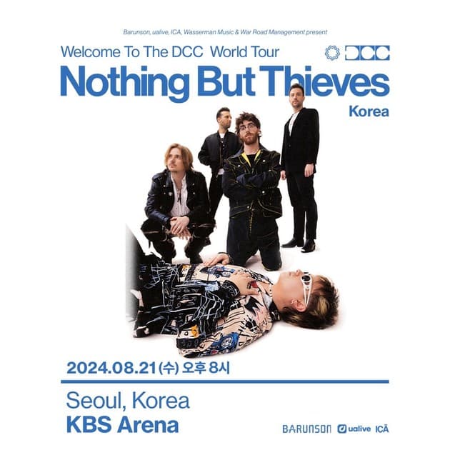 Nothing But Thieves 내한공연 : 내한공연 정보