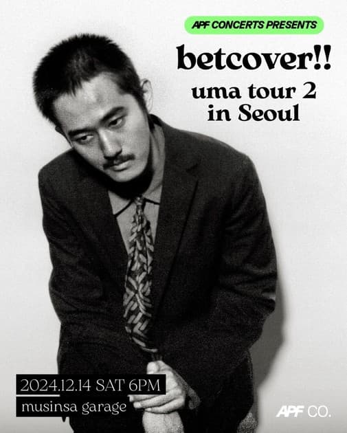 betcover!! (벳커버!!) 내한공연 : 내한공연 정보