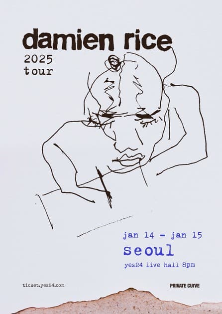 Damien Rice 데미안 라이스 내한공연 회차추가 : 내한공연 정보