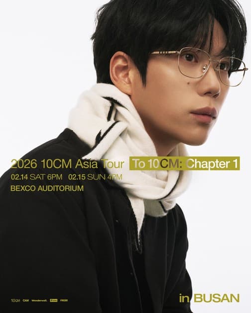 2026 10CM Asia Tour <To 10CM: Chapter 1> in Busan