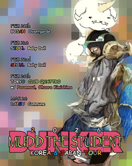 Mudd the Student <Bunker Tour 2026> Korea & Japan with band In Busan