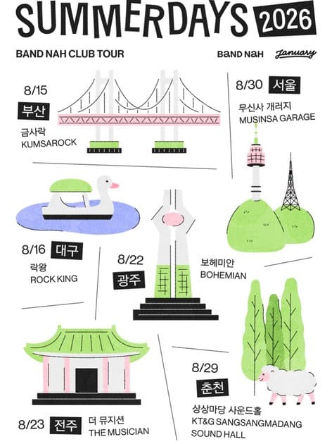나상현씨밴드 클럽투어 ‘여름빛 2026’ - 부산