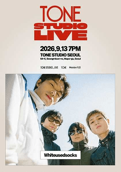 TONE STUDIO LIVE 〈Whiteusedsocks〉