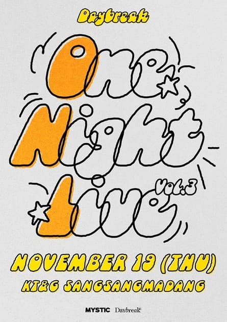 Daybreak 〈ONE NIGHT LIVE : ONL〉 Vol.3