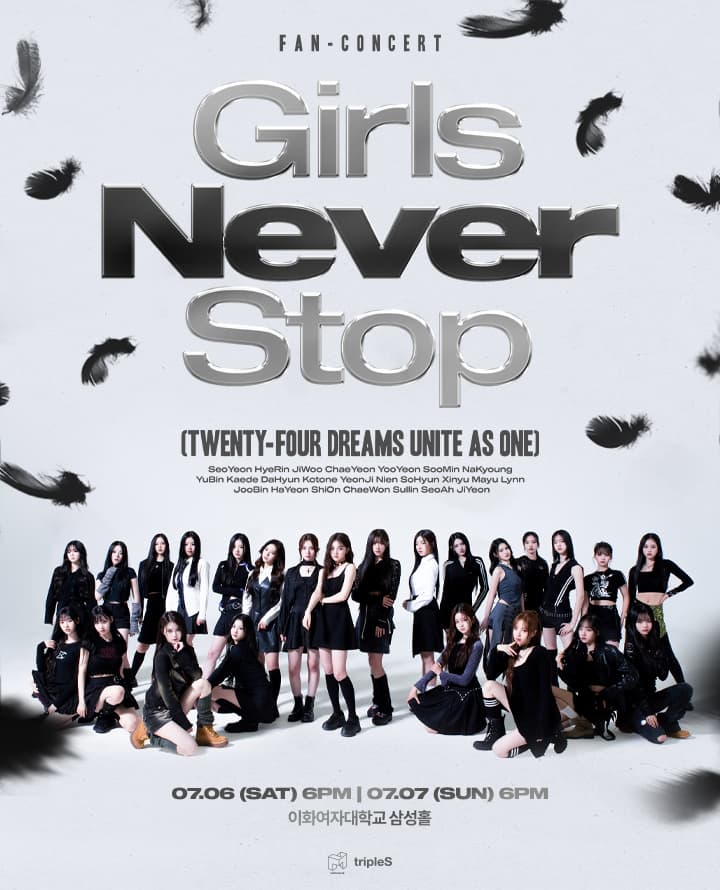 2024 tripleS FAN-CON < Girls Never Stop >