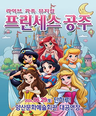 라이브가족뮤지컬 <프린세스공주> - 양산