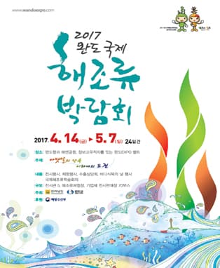 2017 완도국제해조류박람회 (현장)