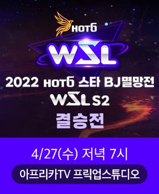 2022 HOT6 스타 BJ멸망전 - WSL S2 결승전