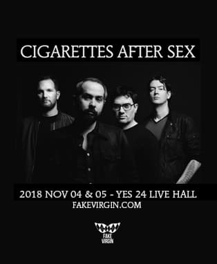 CIGARETTES AFTER SEX 첫 단독 내한 공연