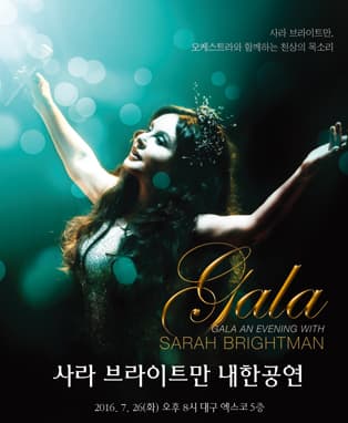 2016 사라 브라이트만 내한공연 - 대구