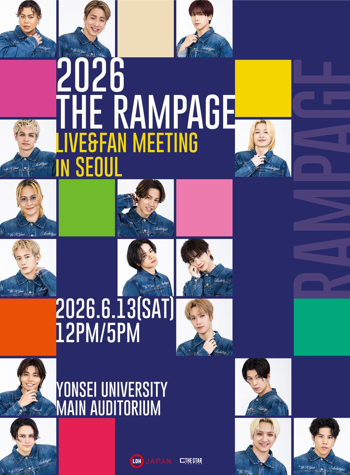 2026 THE RAMPAGE LIVE&FAN MEETING in SEOUL