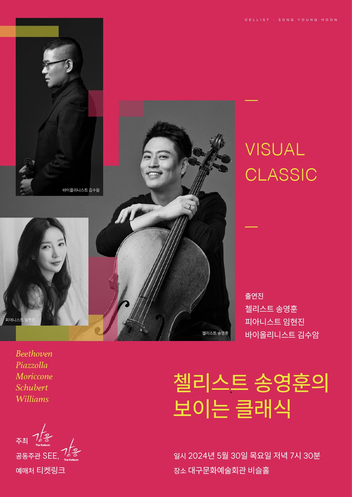첼리스트 송영훈의 보이는 클래식 - 대구