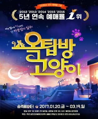 연극 <옥탑방 고양이> - 대구