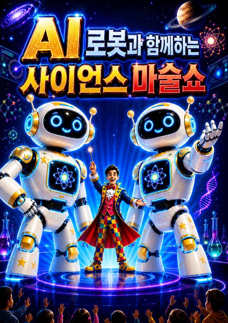 2026 가족체험극 < AI로봇과 함께하는 - 사이언스 마술쇼 > - 서울 (서대문)