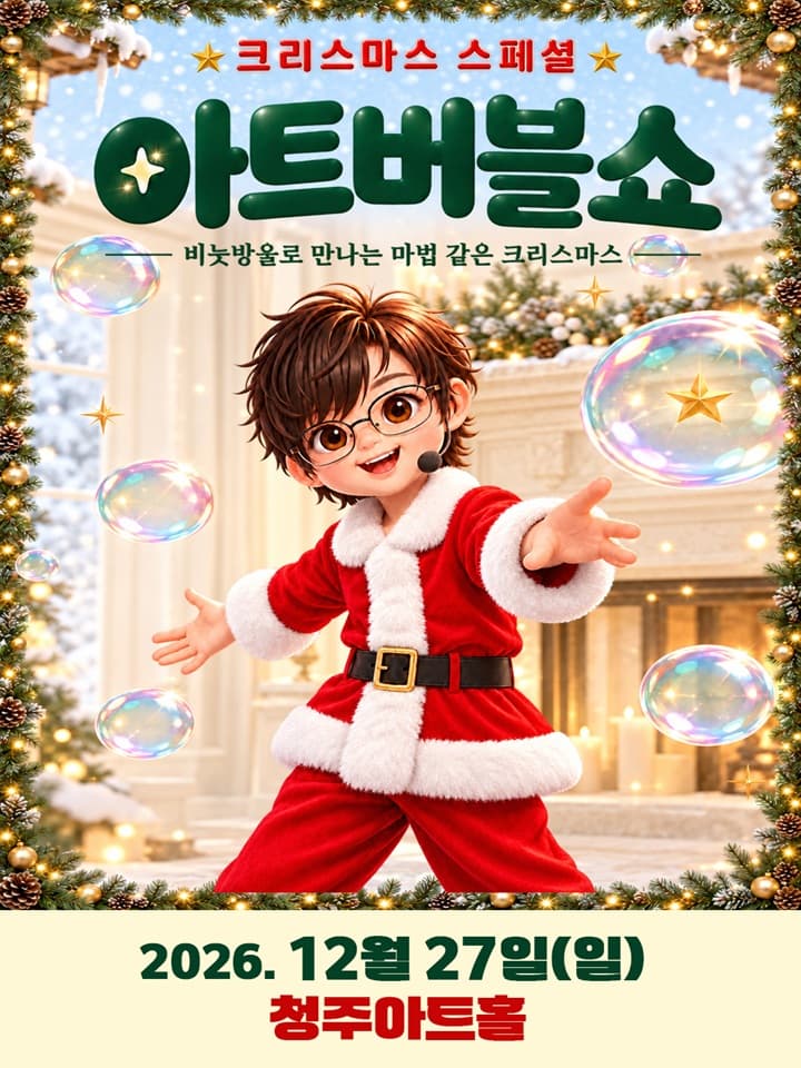 크리스마스 스페셜 <아트버블쇼> - 청주