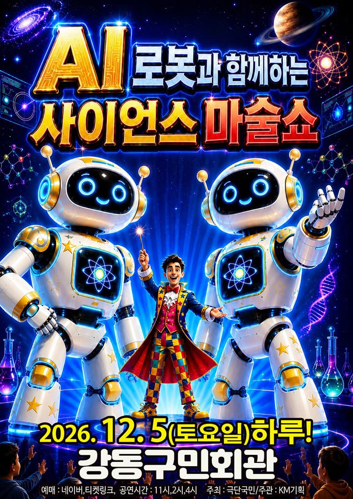 AI로봇과 함께하는<사이언스 마술쇼> - 서울강동