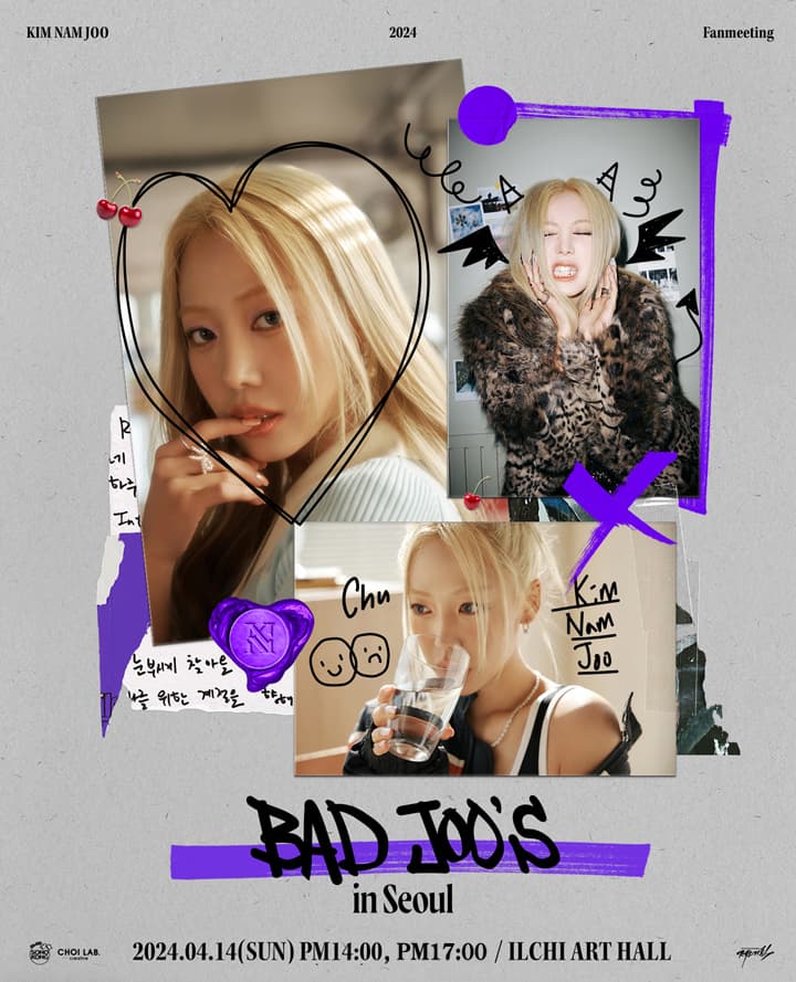 Kim Nam Joo 2024 Fanmeeting < BAD JOO’S > in Seoul